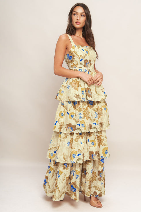 golden-blossom-woven-maxi-dress Flying Tomato-Sophia's Style-4